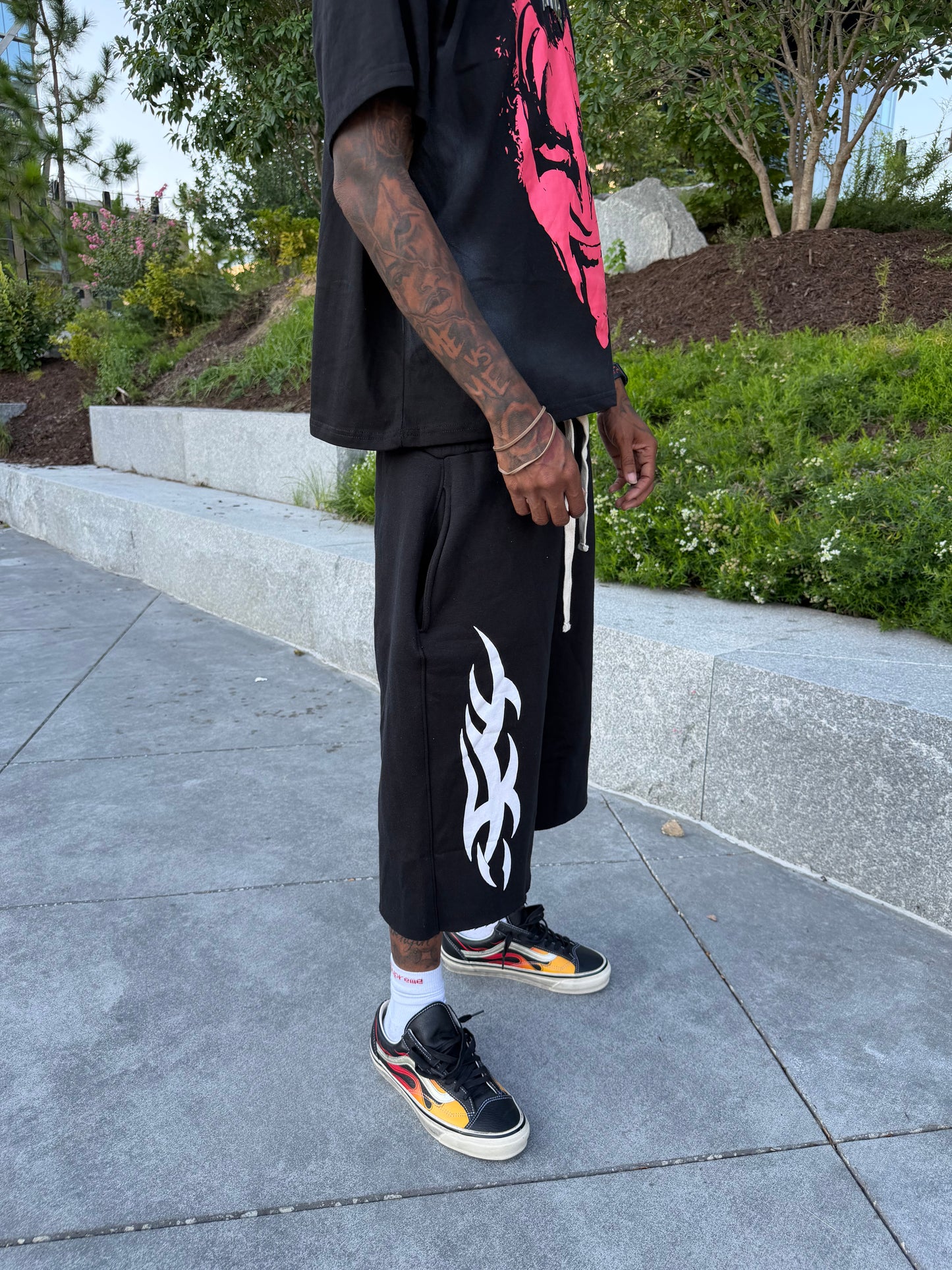 Black Flame Jorts