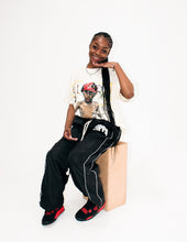 Load image into Gallery viewer, Suppa Black Trackpants
