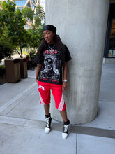 Load image into Gallery viewer, Red Nylon Suppa Shorts
